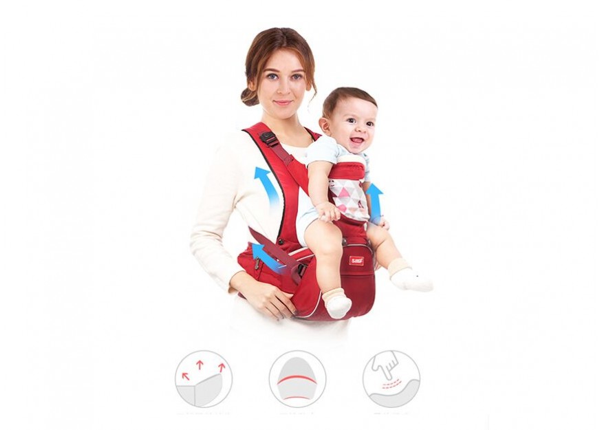Carry Your Baby in the Baby Carrier for a Comfortable Journey